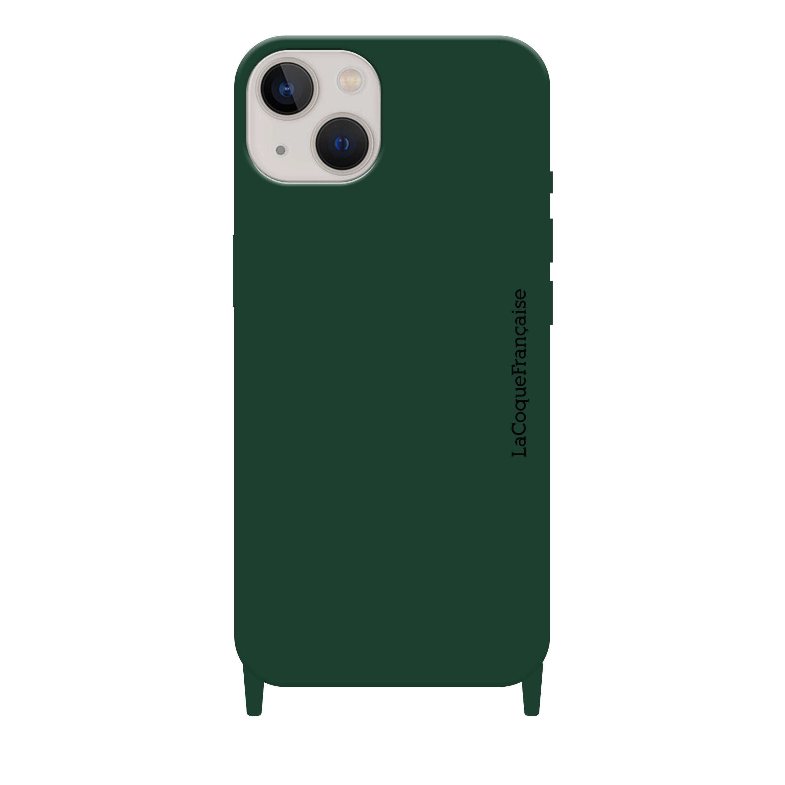 Coque Anneau Soft Touch Vert