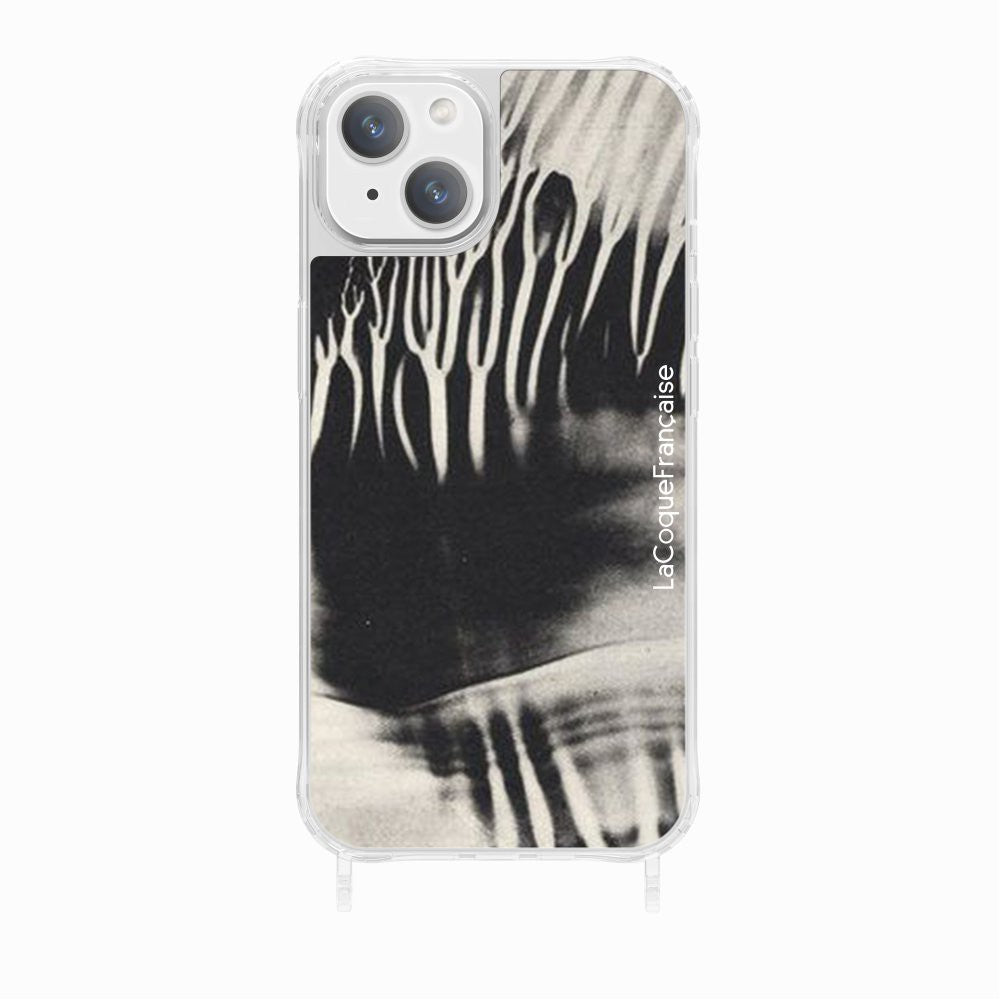 Black Abstract Custom Print Rings Case