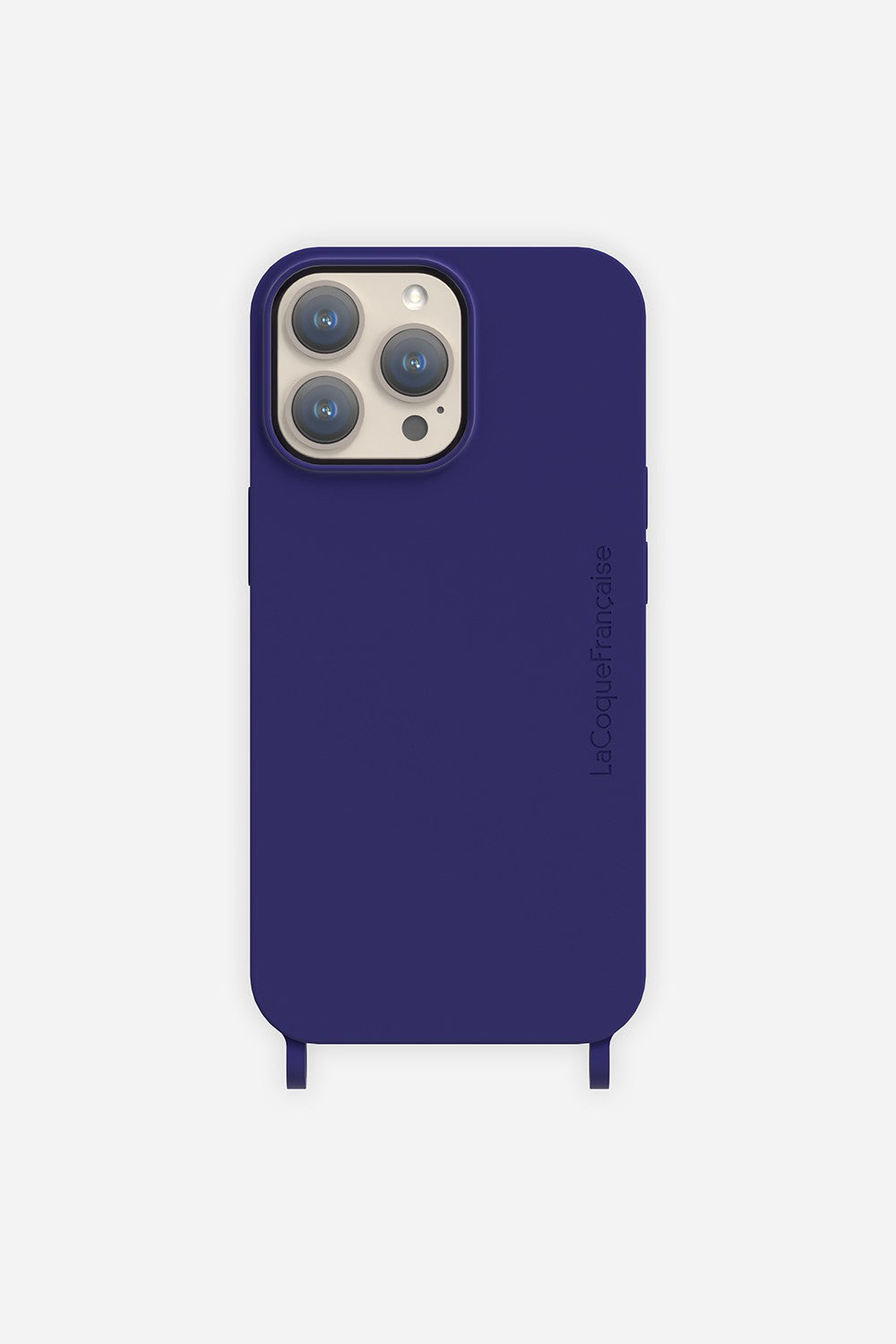 Soft Touch Blue Rings Case