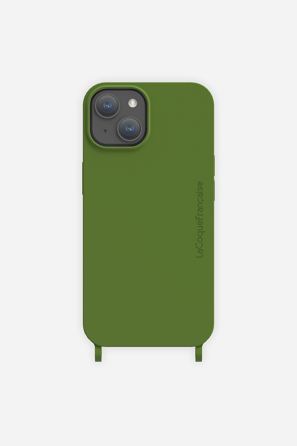 Soft Touch Green Rings Case