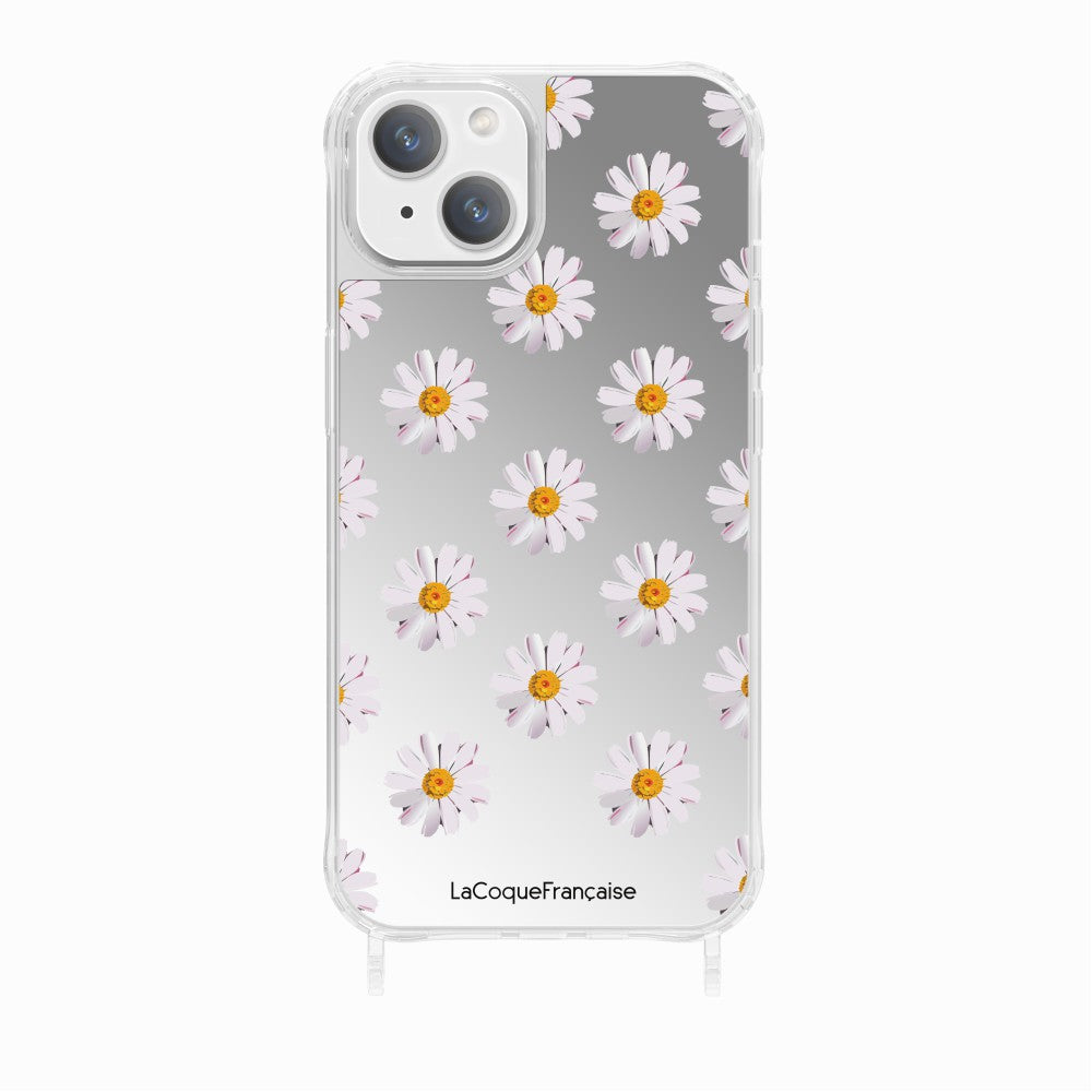 Coque Anneaux Impression Personnalisee Marguerites