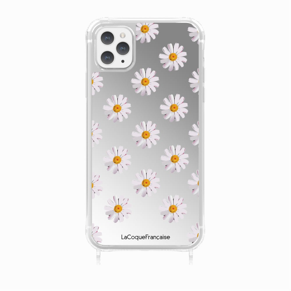 Coque Anneaux Impression Personnalisee Marguerites