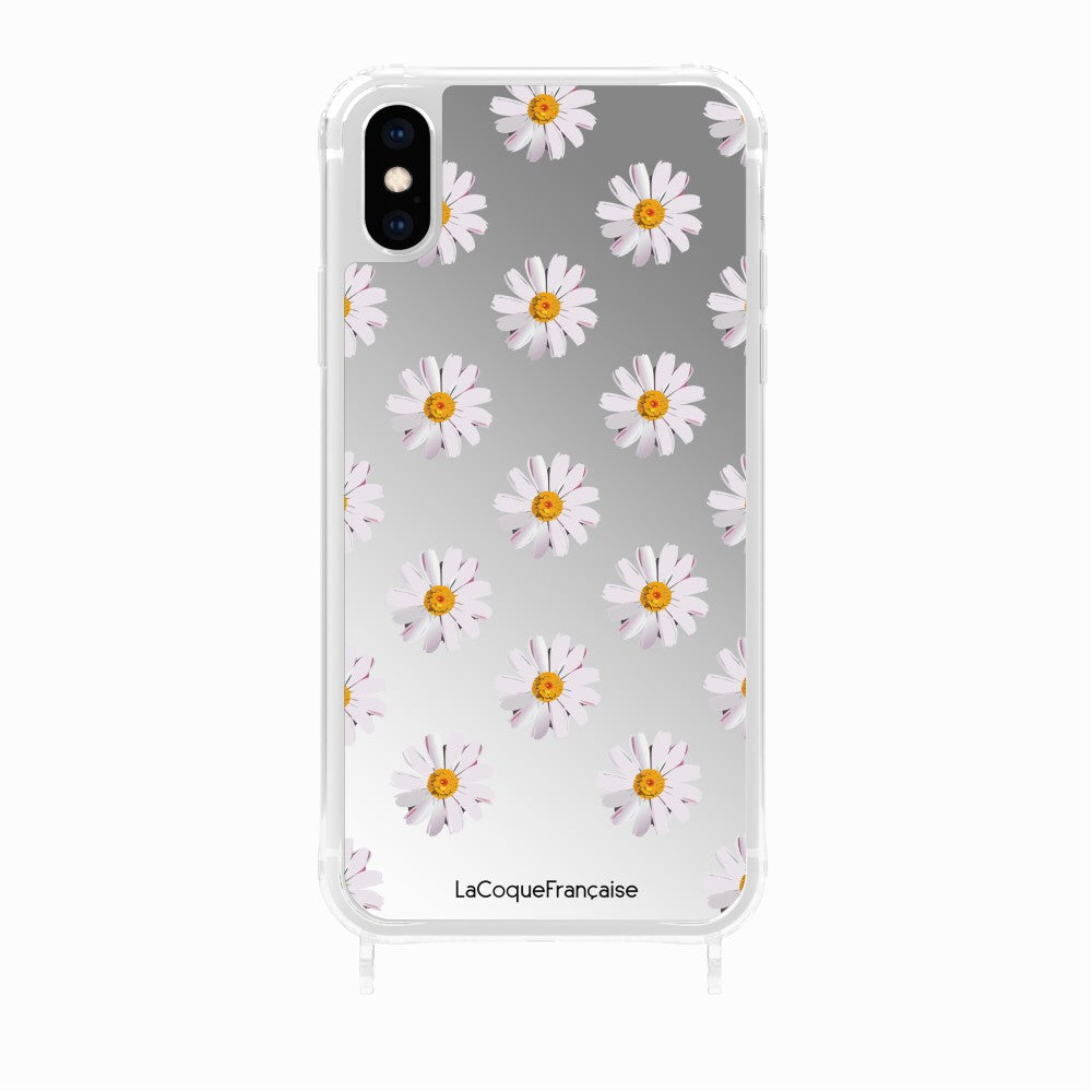 Coque Anneaux Impression Personnalisee Marguerites