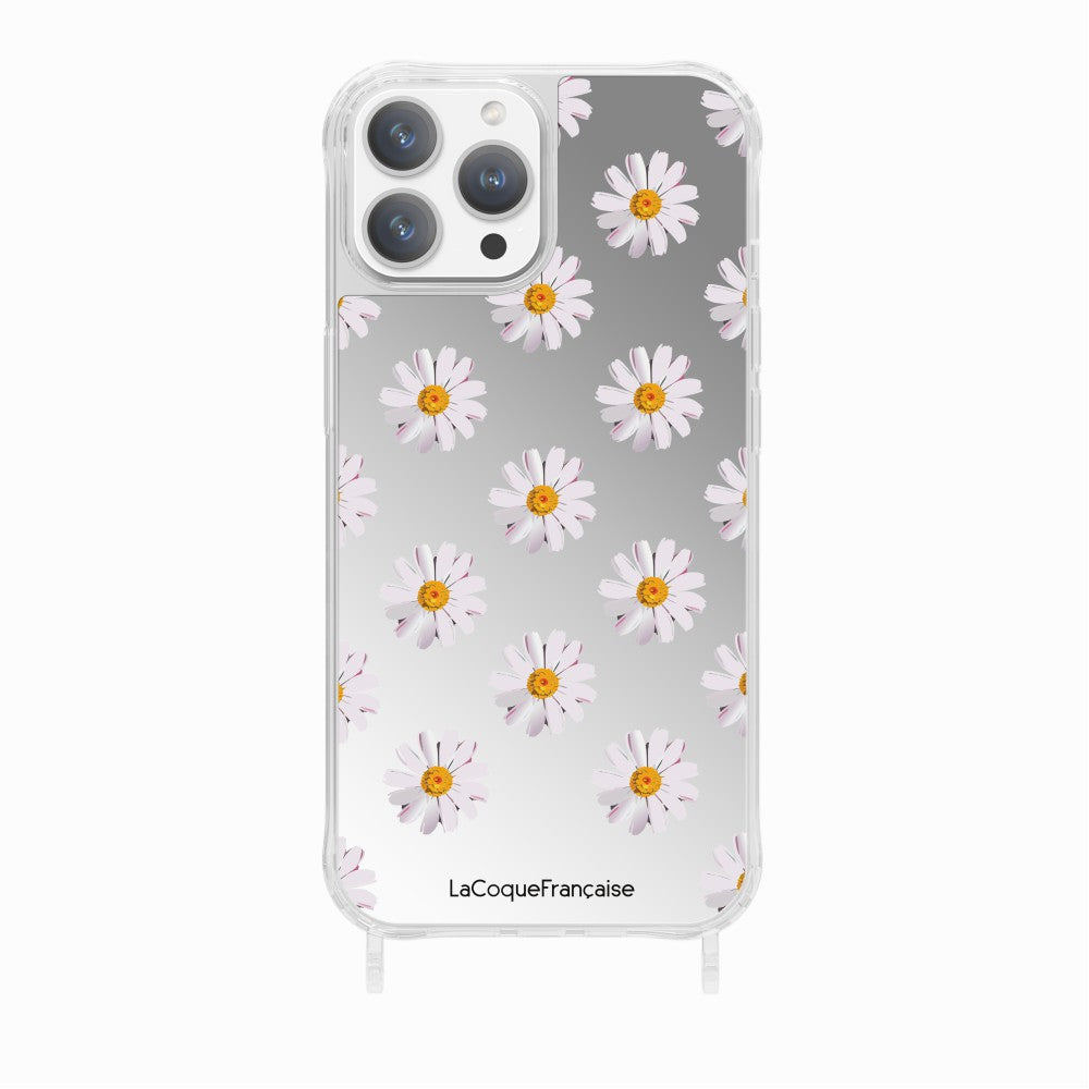 Coque Anneaux Impression Personnalisee Marguerites