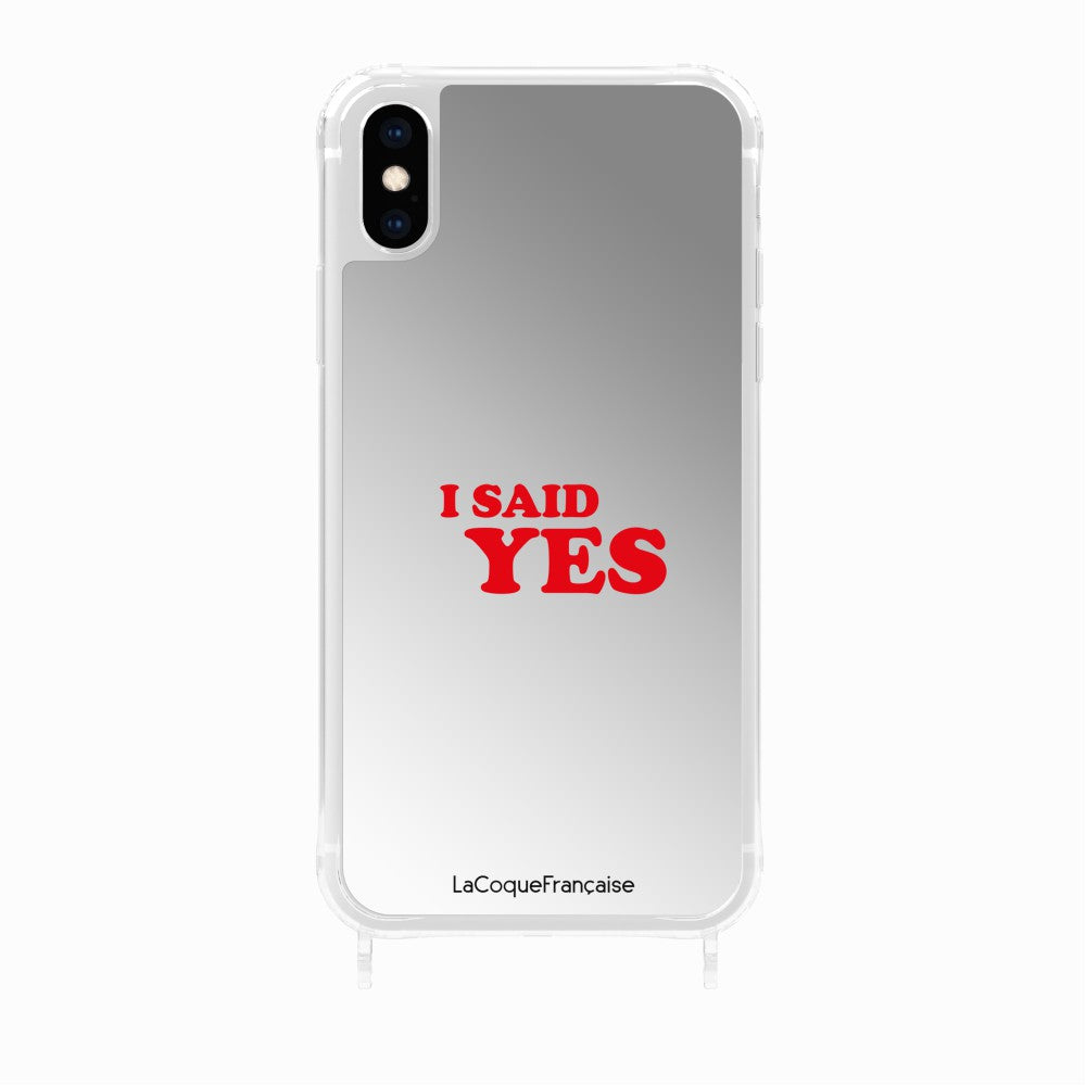 Coque Anneaux Impression Personnalisee I Said Yes