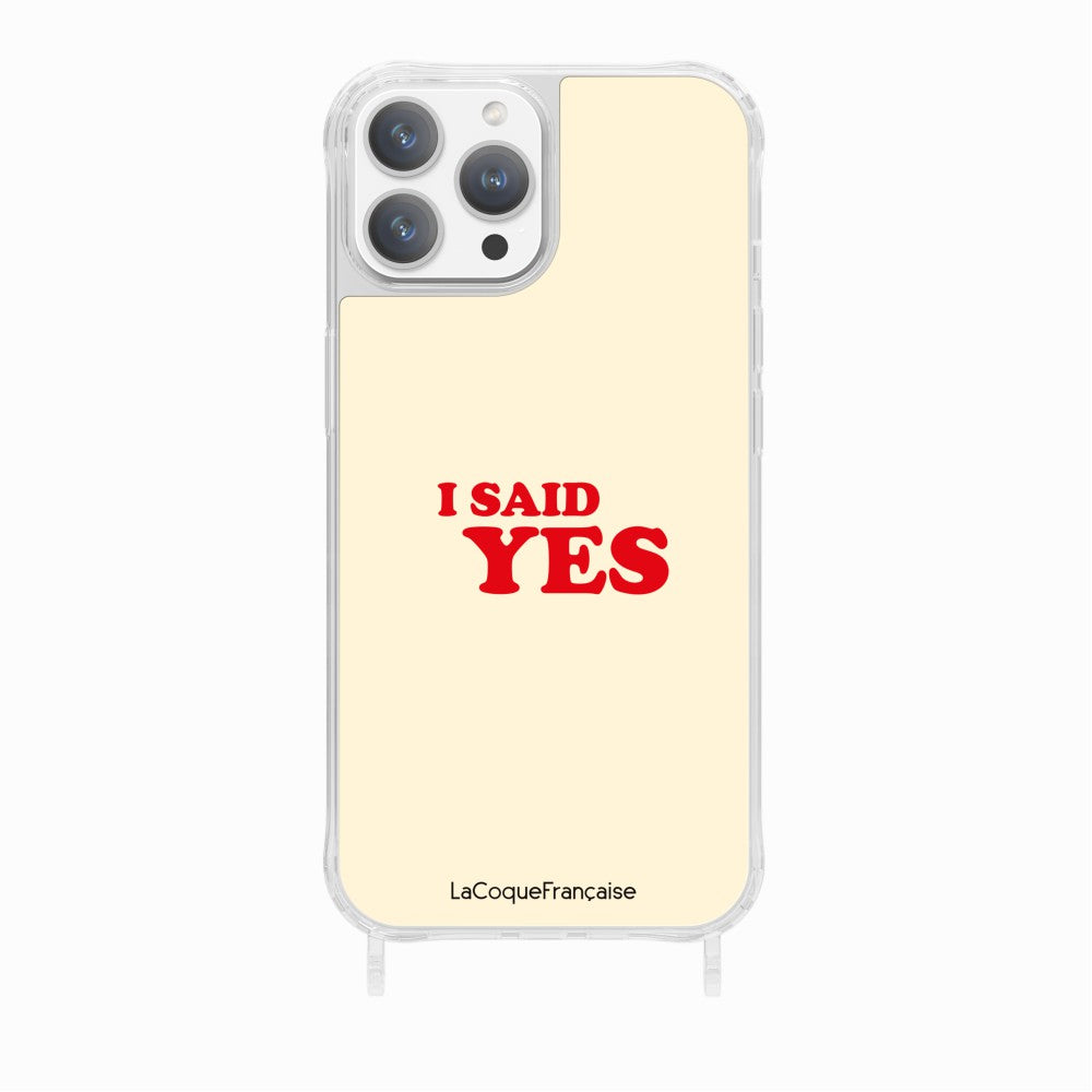 Coque Anneaux Impression Personnalisee I Said Yes