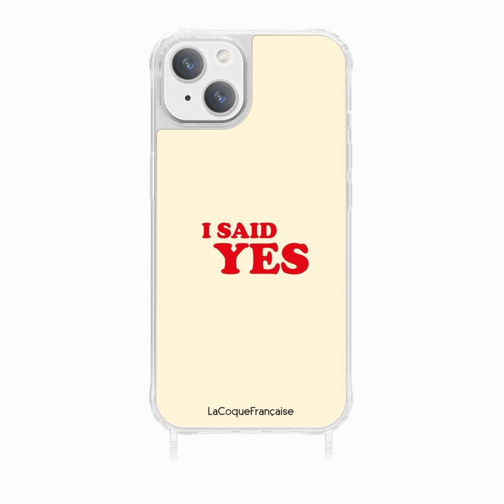 Coque Anneaux Impression Personnalisee I Said Yes