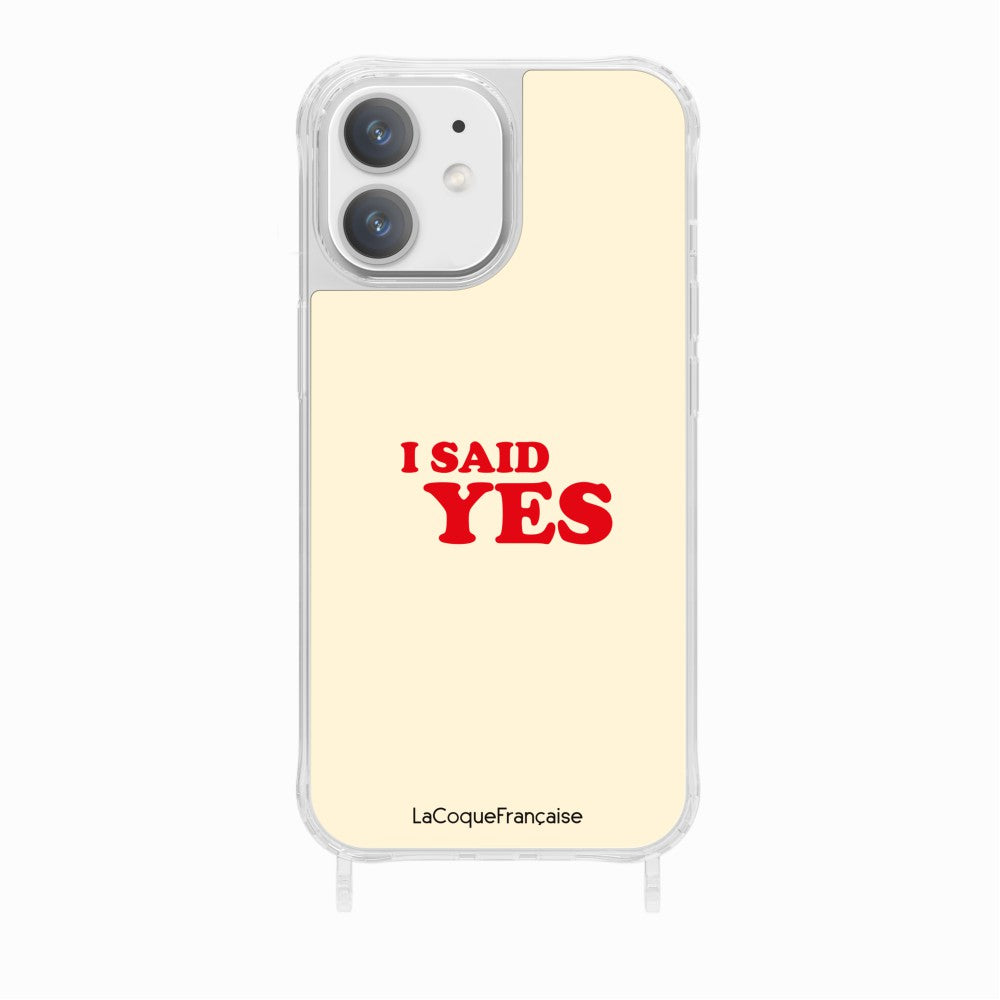 Coque Anneaux Impression Personnalisee I Said Yes