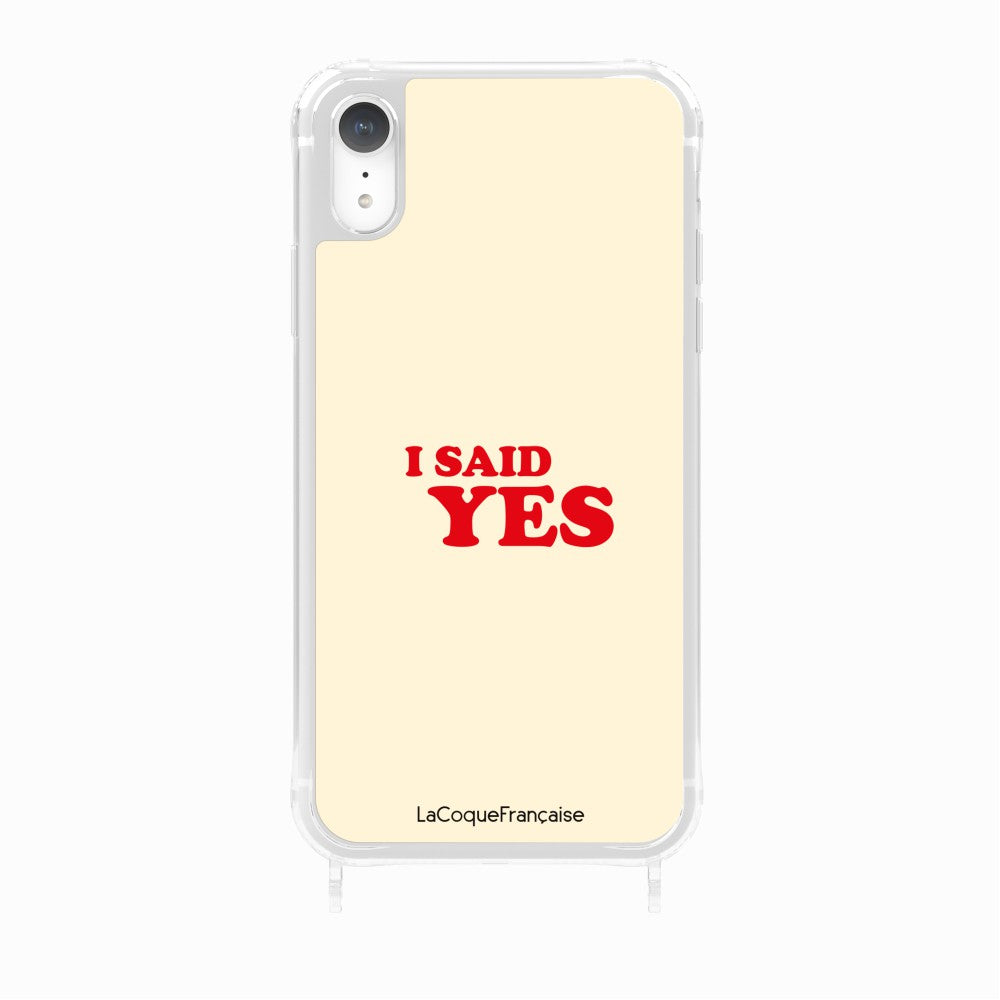 Coque Anneaux Impression Personnalisee I Said Yes