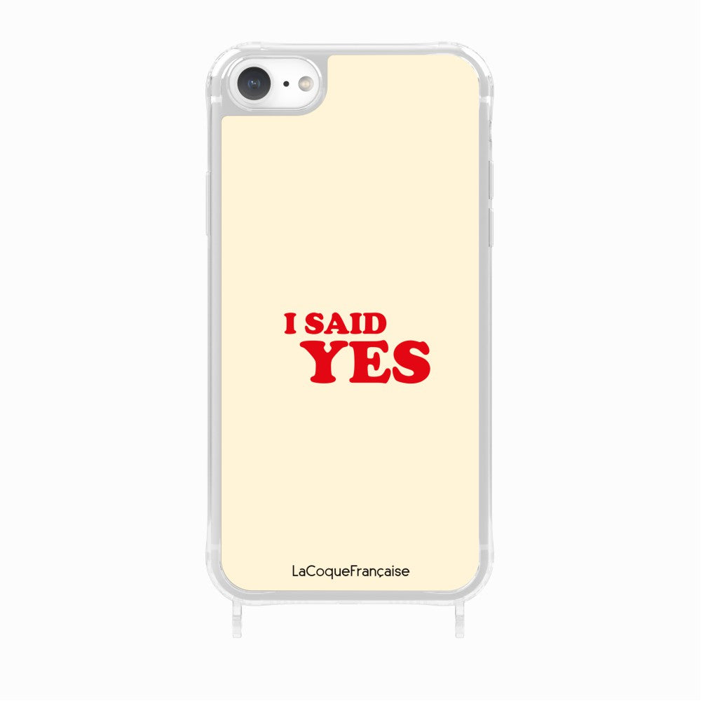 Coque Anneaux Impression Personnalisee I Said Yes