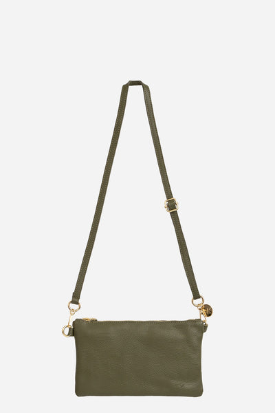 Gabrielle Khaki Shoulder Bag