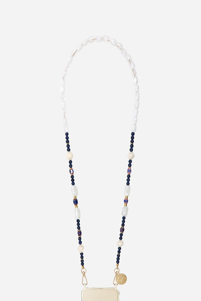 Chaine Longue Callidora Bleu 120 cm