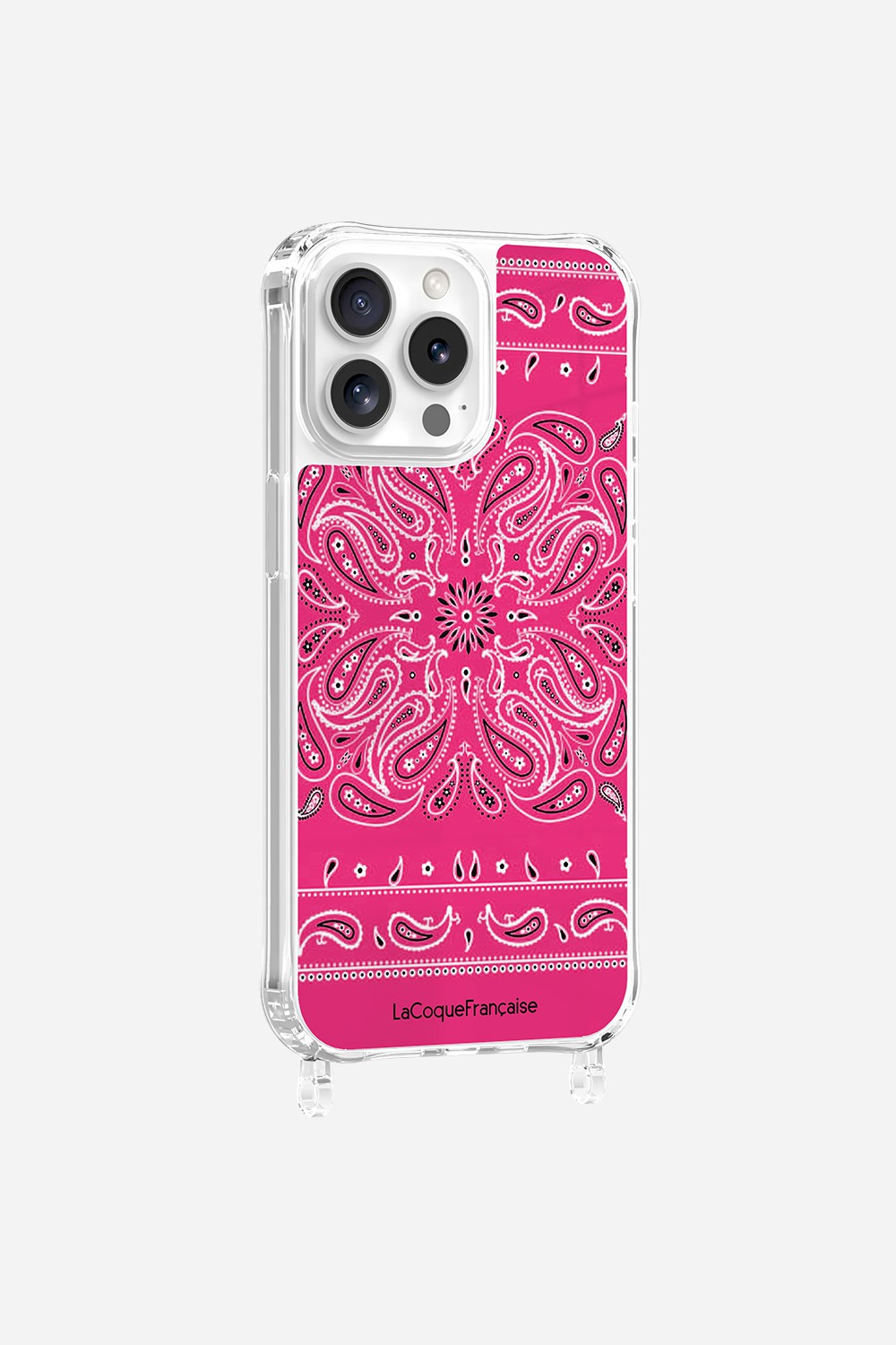 Ring Case Personalized Printing Bandana Neon Pink