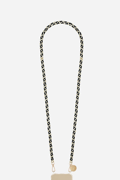 Sona Long Chain Black 120 cm