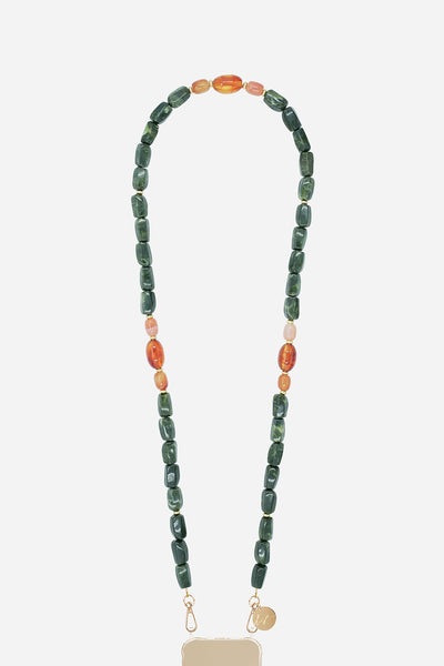 Dara Green Long Chain 120 cm