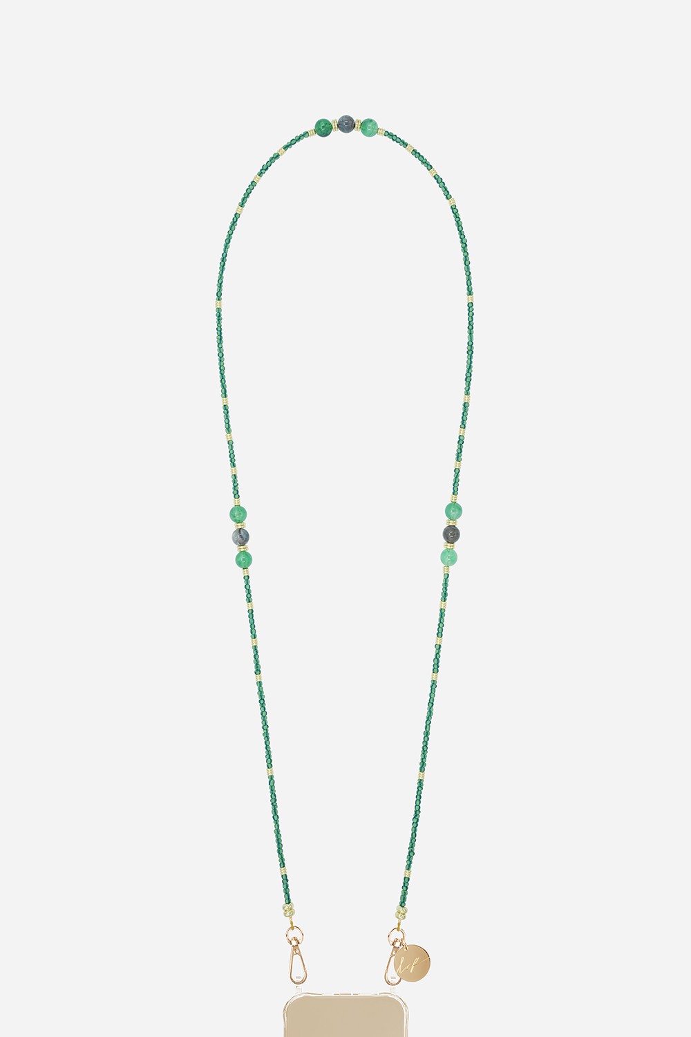 Long Chain Iris Green 120 cm