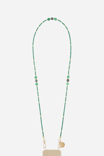 Long Chain Iris Green 120 cm