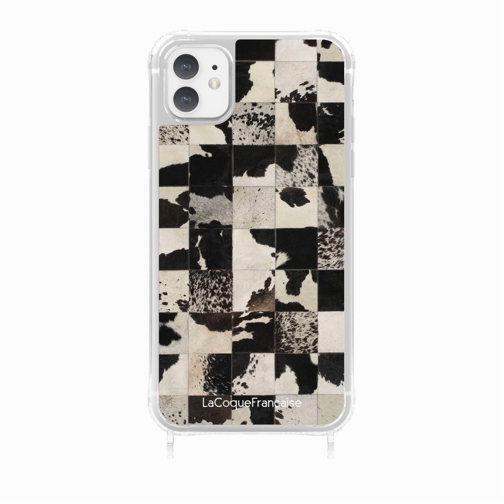 Cow Mosaic Custom Print Rings Case