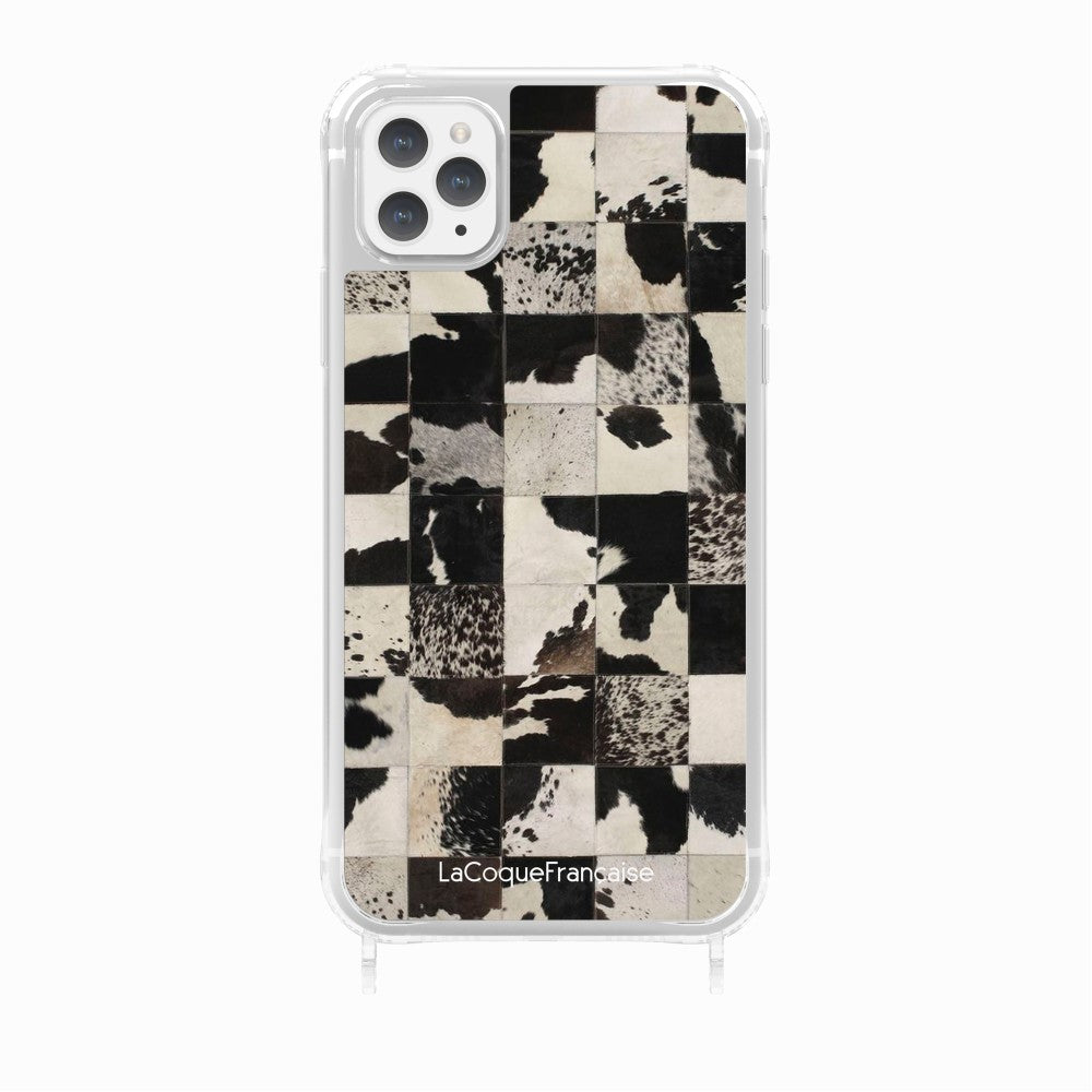 Cow Mosaic Custom Print Rings Case