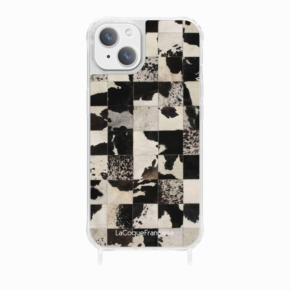 Cow Mosaic Custom Print Rings Case