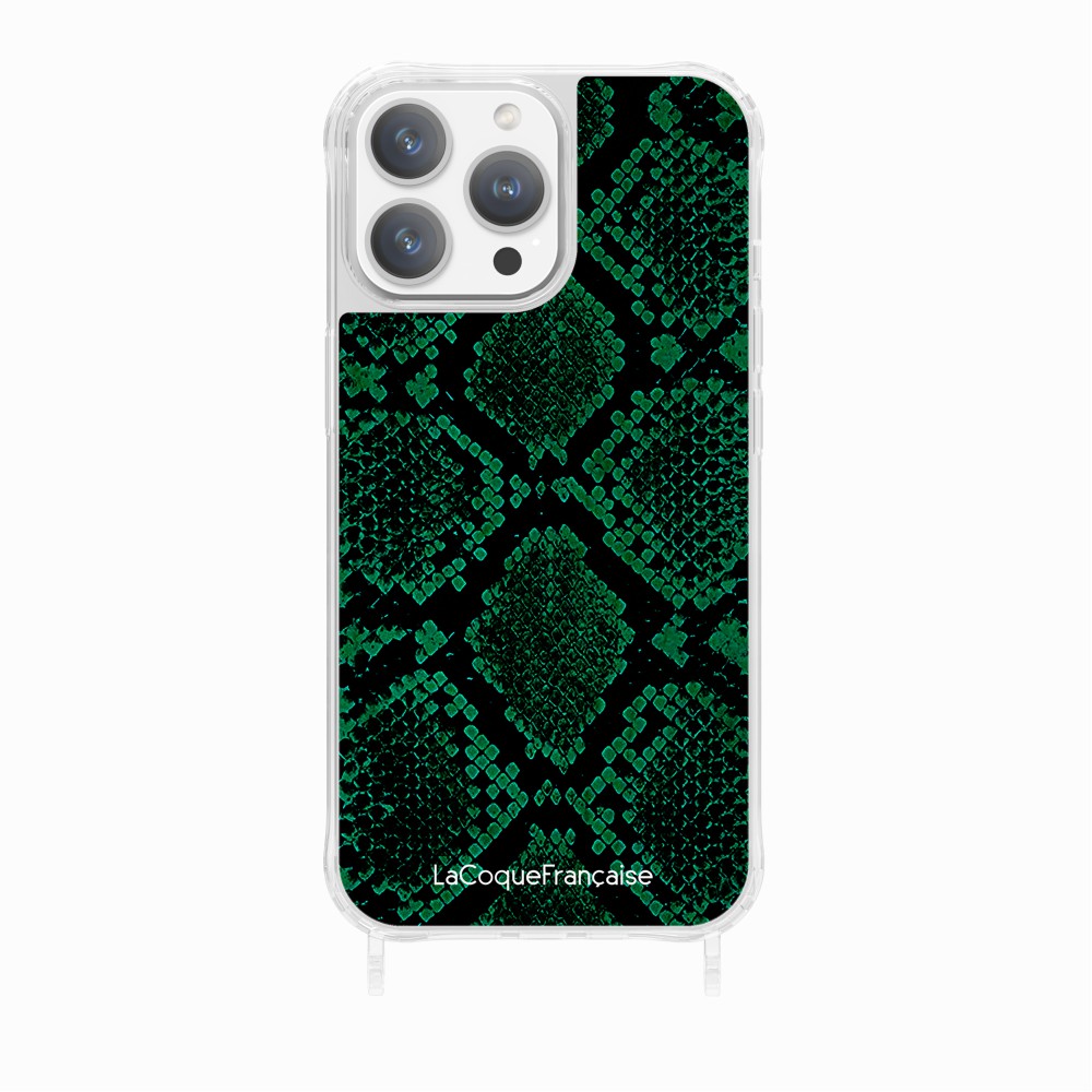 Coque Anneau Impression Personnalise Python Vert