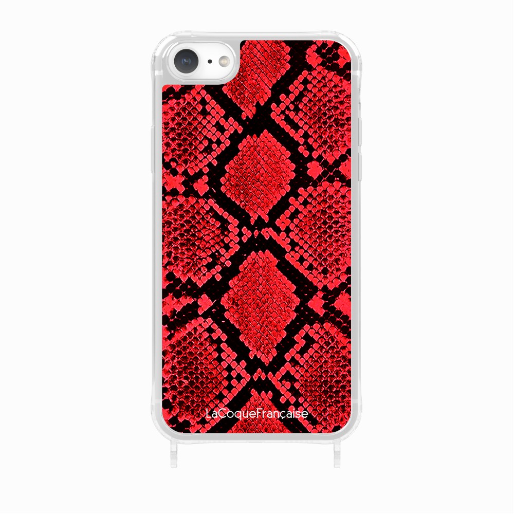 Custom Printed Red Python Rings Case