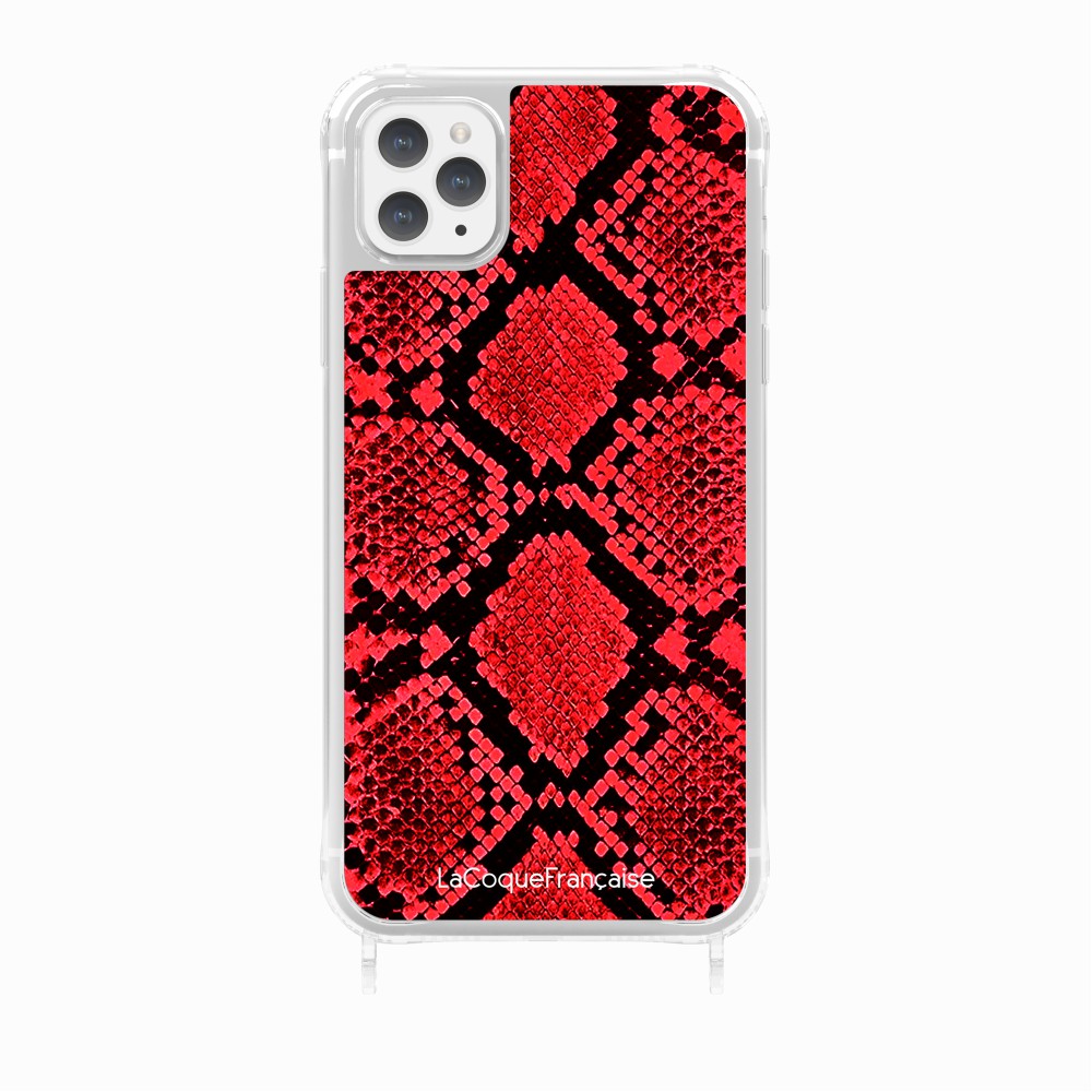 Custom Printed Red Python Rings Case