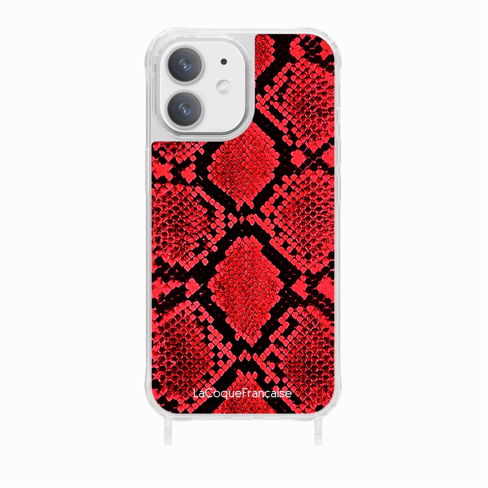 Custom Printed Red Python Rings Case