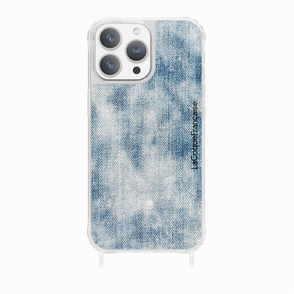 Coque Anneau Impression Personnalise Jean Bleu