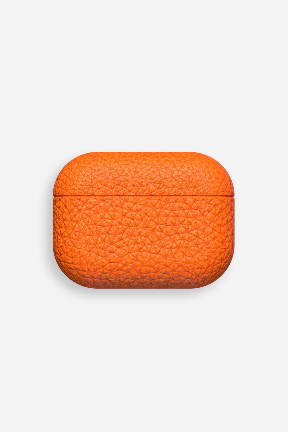 Etui Airpods Pro Cuir Orange