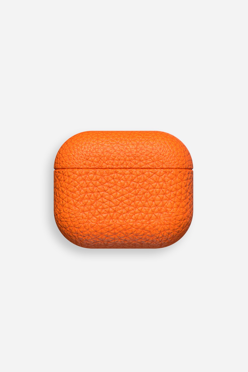 Orange Leather Airpods 3 Case