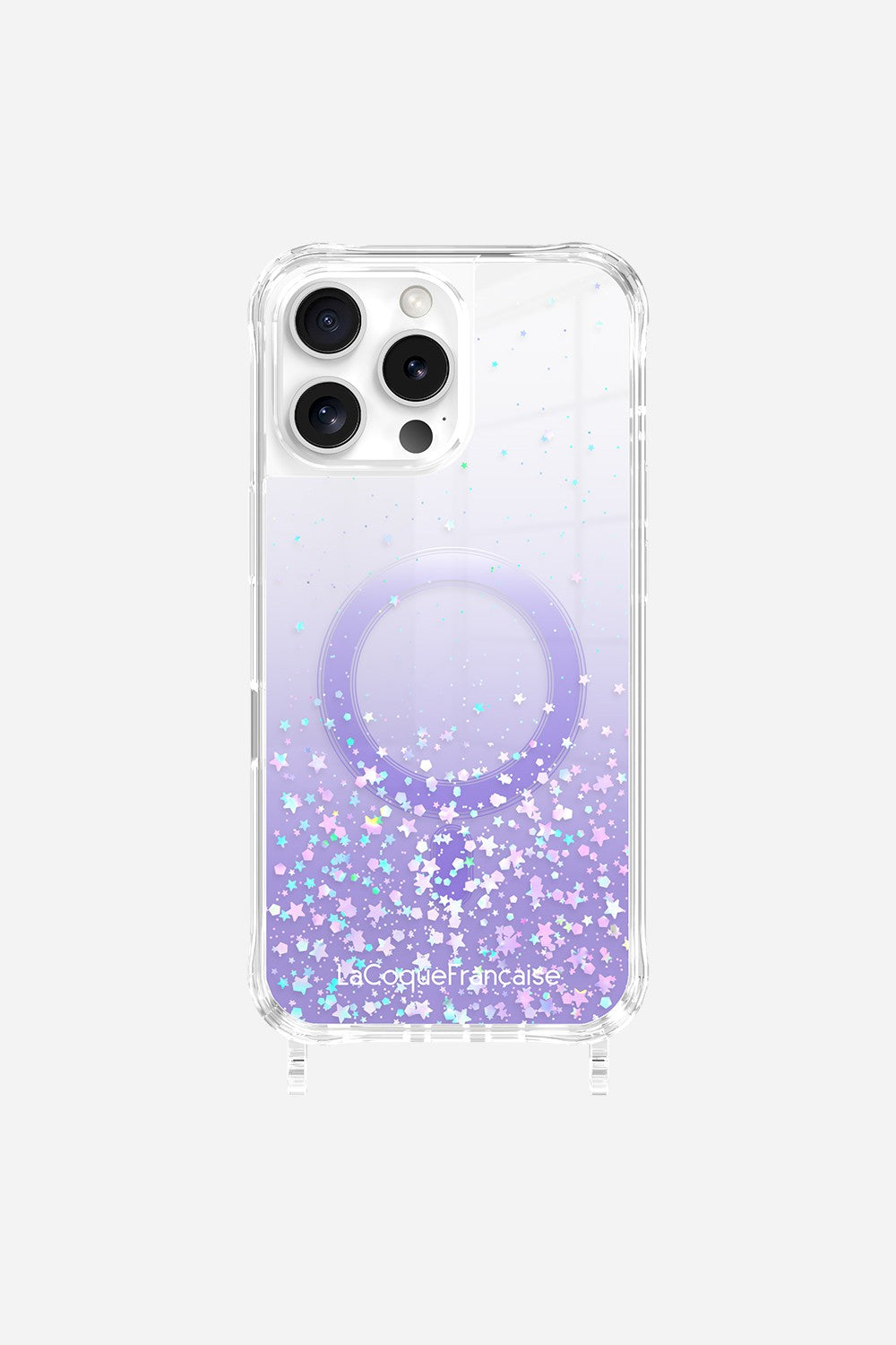 Magsafe Teen Spirit Purple Glitter Ring Case