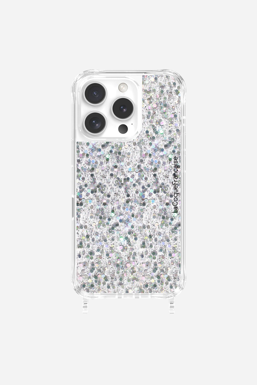 Coque Anneau Paillette Holographique