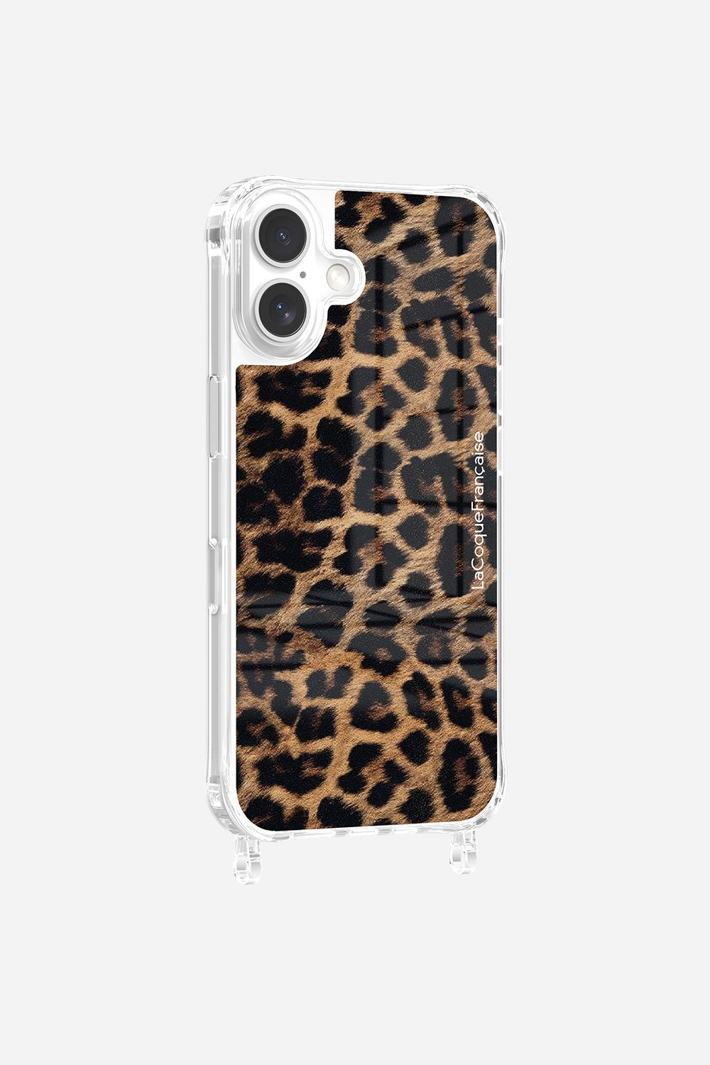 Black and Brown Leopard Custom Print Ring Case