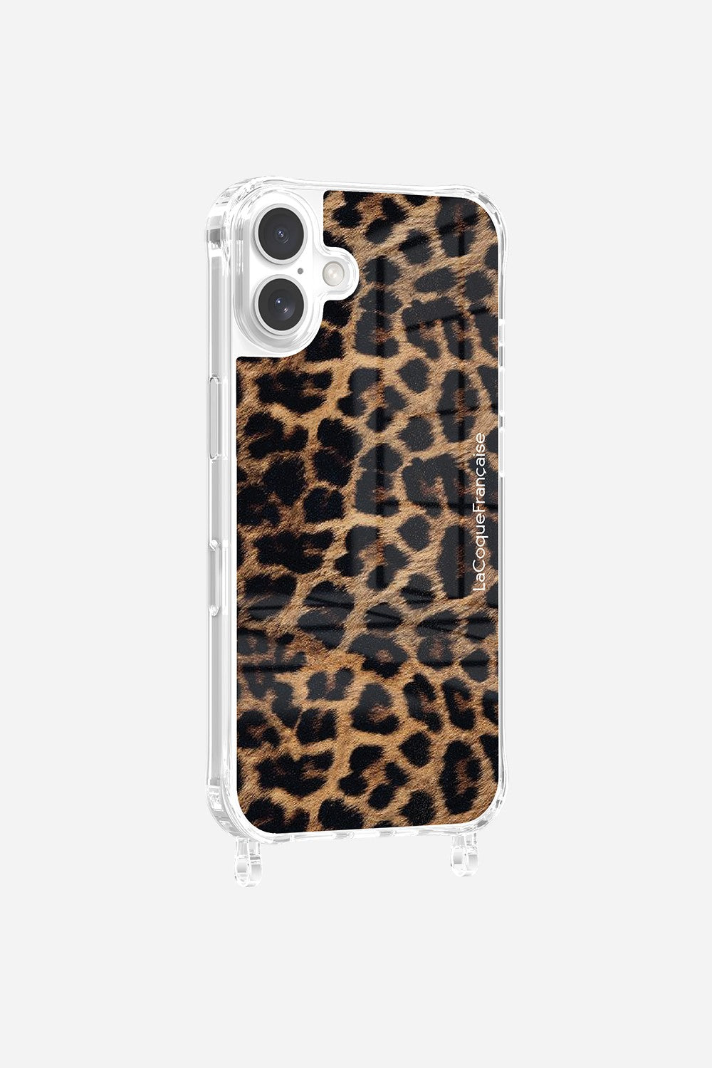 Black and Brown Leopard Custom Print Ring Case