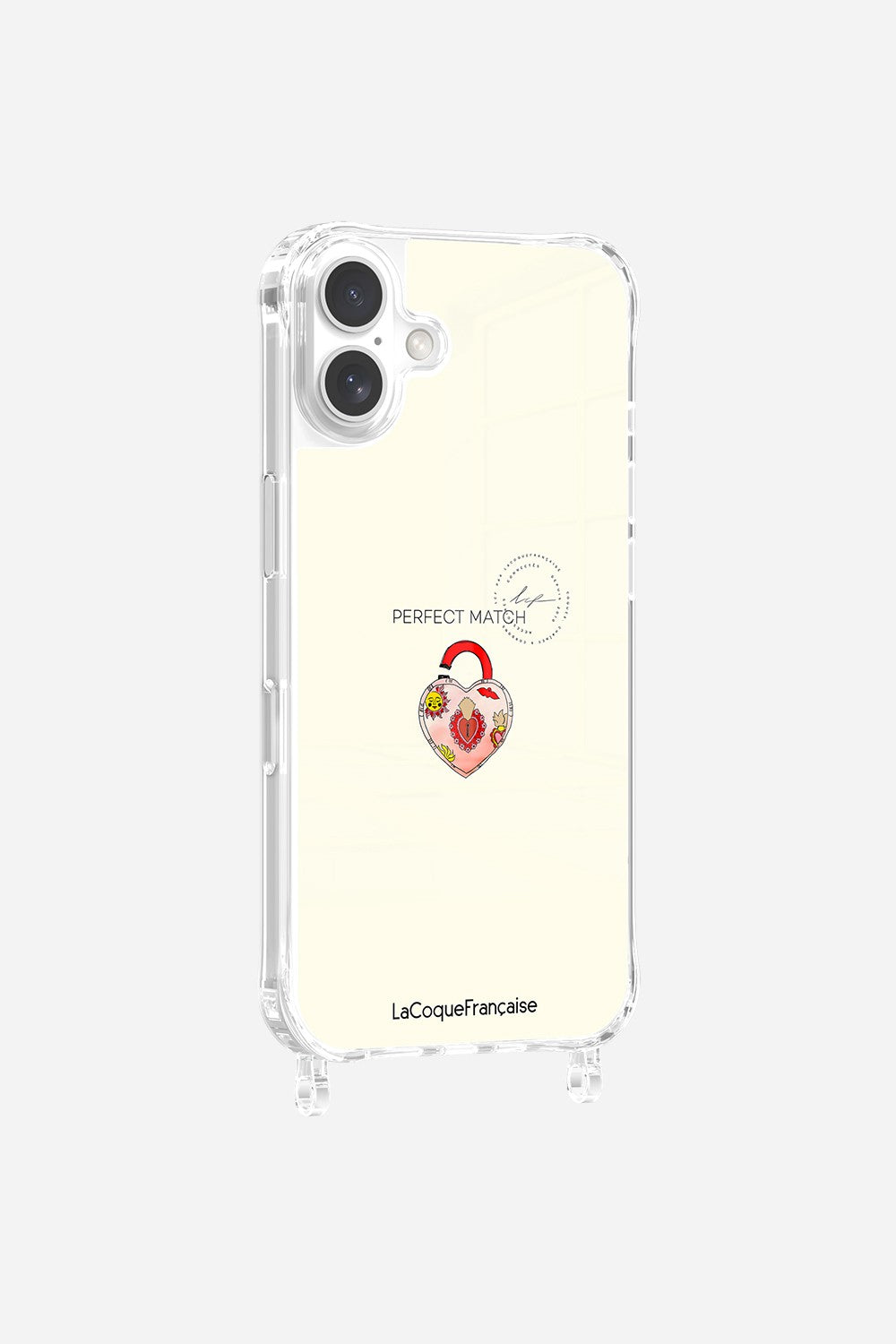 Coque Anneaux Impression Personnalisee Cadenas Coeur