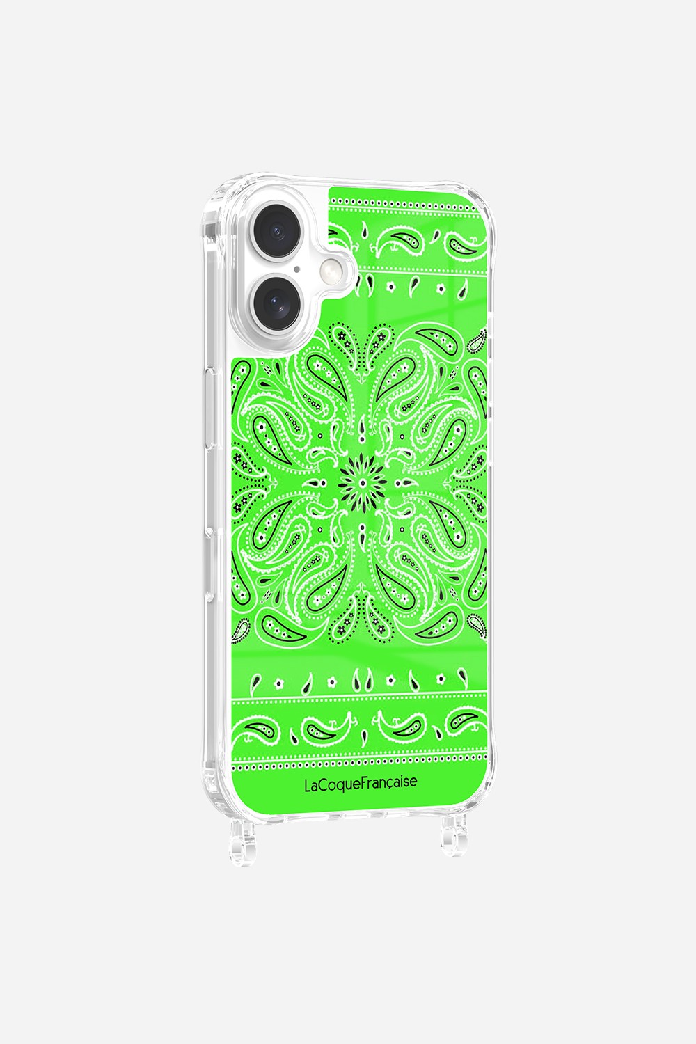 Neon Green Bandana Ring Case