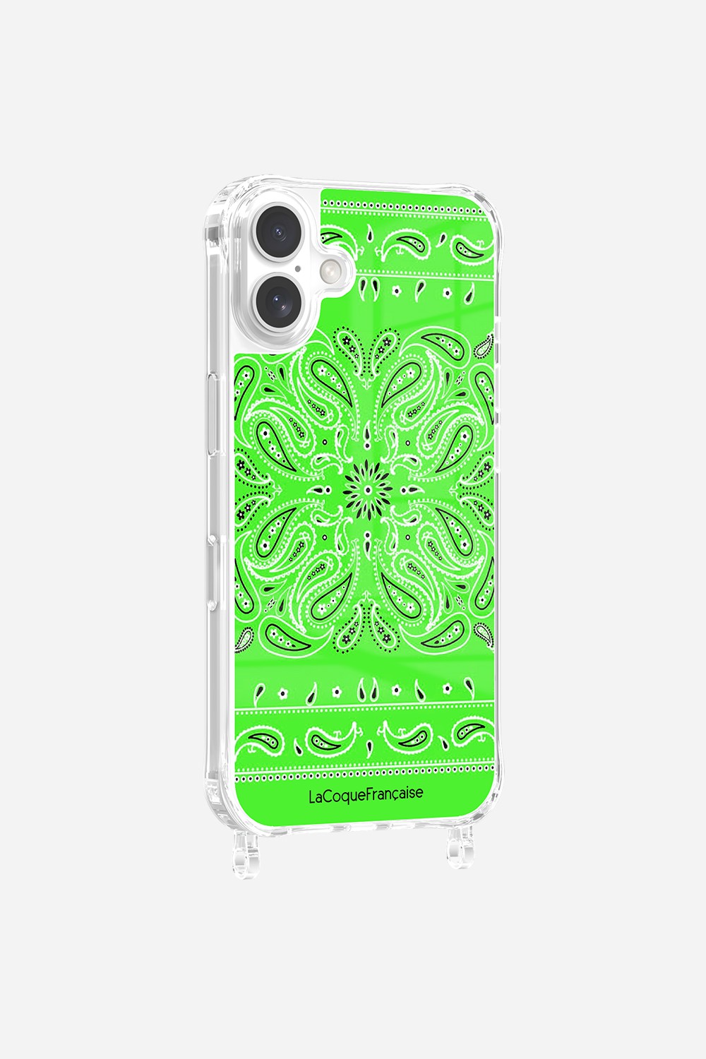 Neon Green Bandana Ring Case