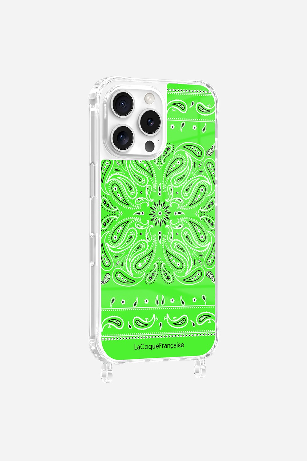 Neon Green Bandana Ring Case