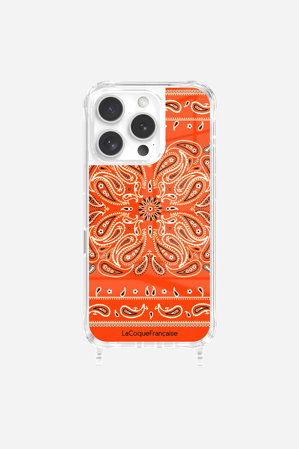 Orange Fluo Bandana Ring Case