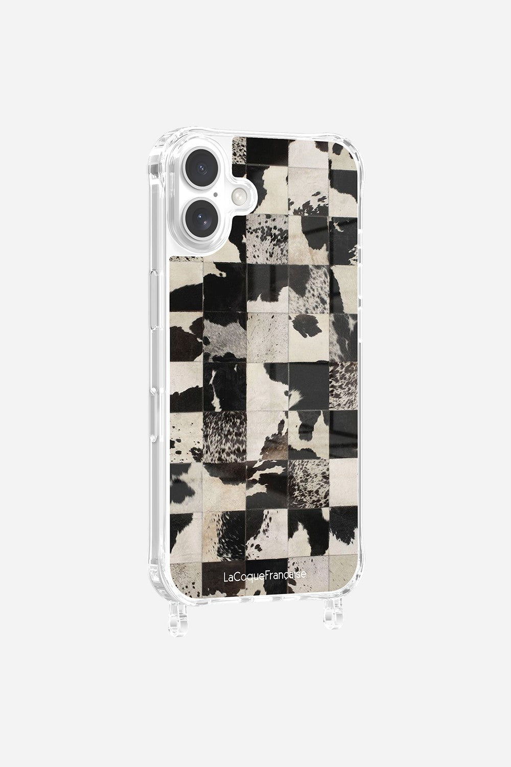 Cow Mosaic Custom Print Rings Case