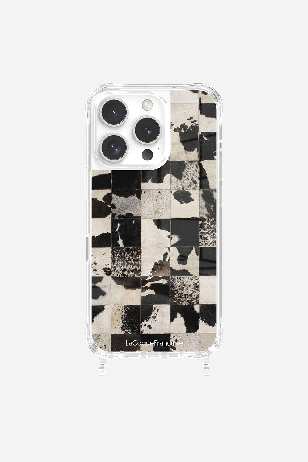 Coque Anneaux Imprimee Mosaique Vache