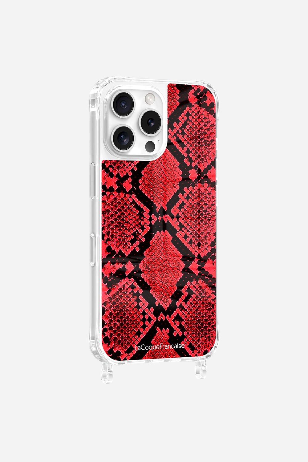 Custom Printed Red Python Rings Case