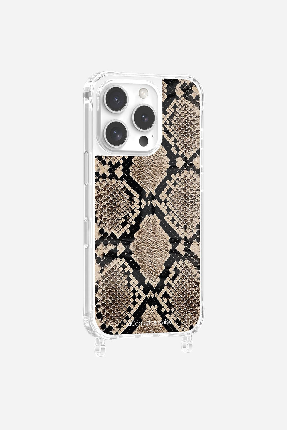 Custom Print Ring Case Python Beige