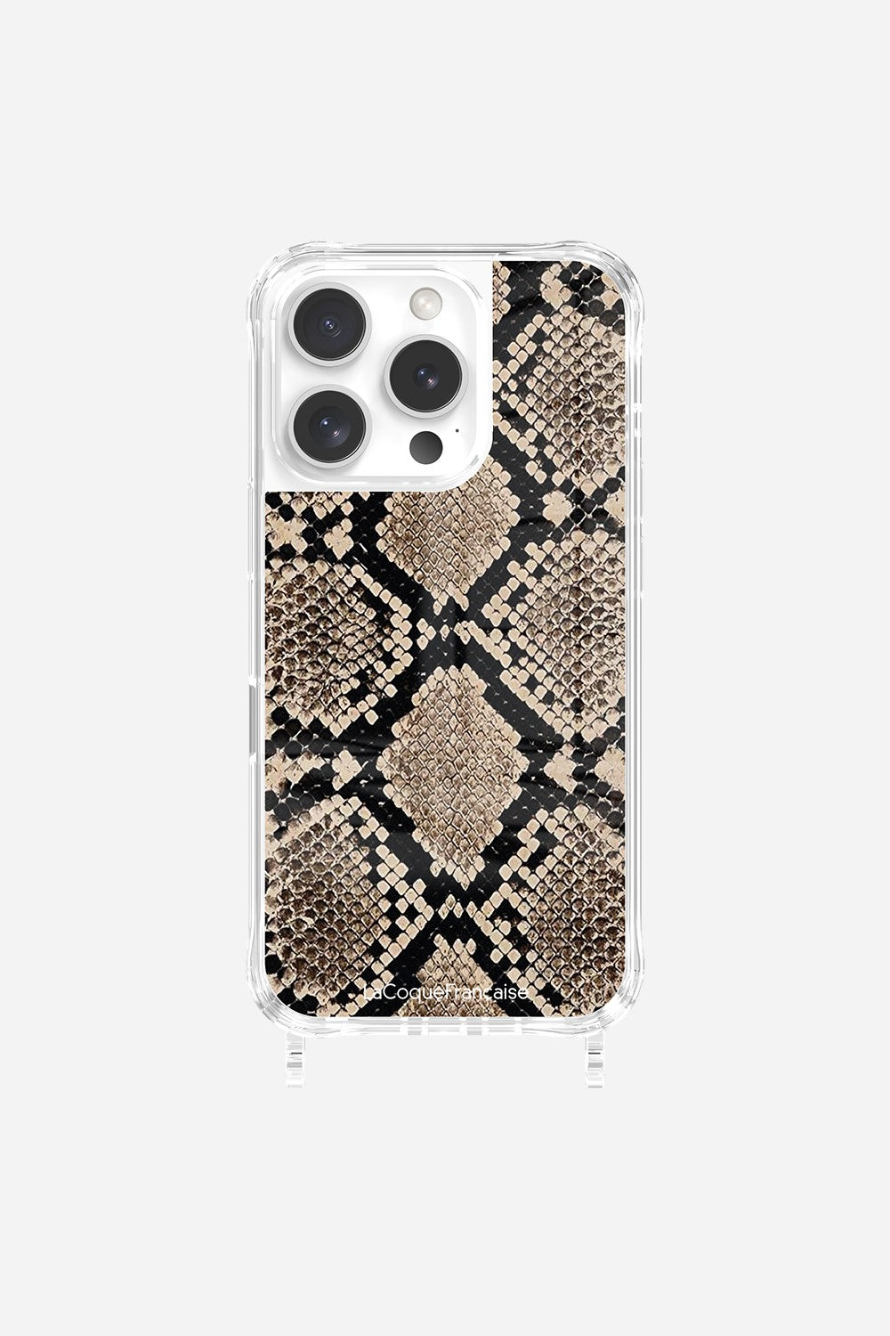 Custom Print Ring Case Python Beige