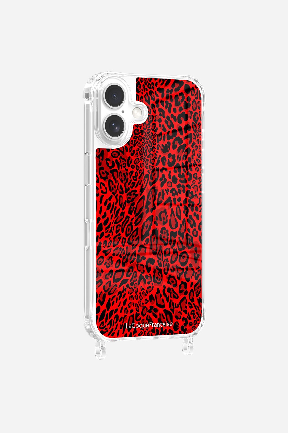 Leopard Red Custom Print Rings Case