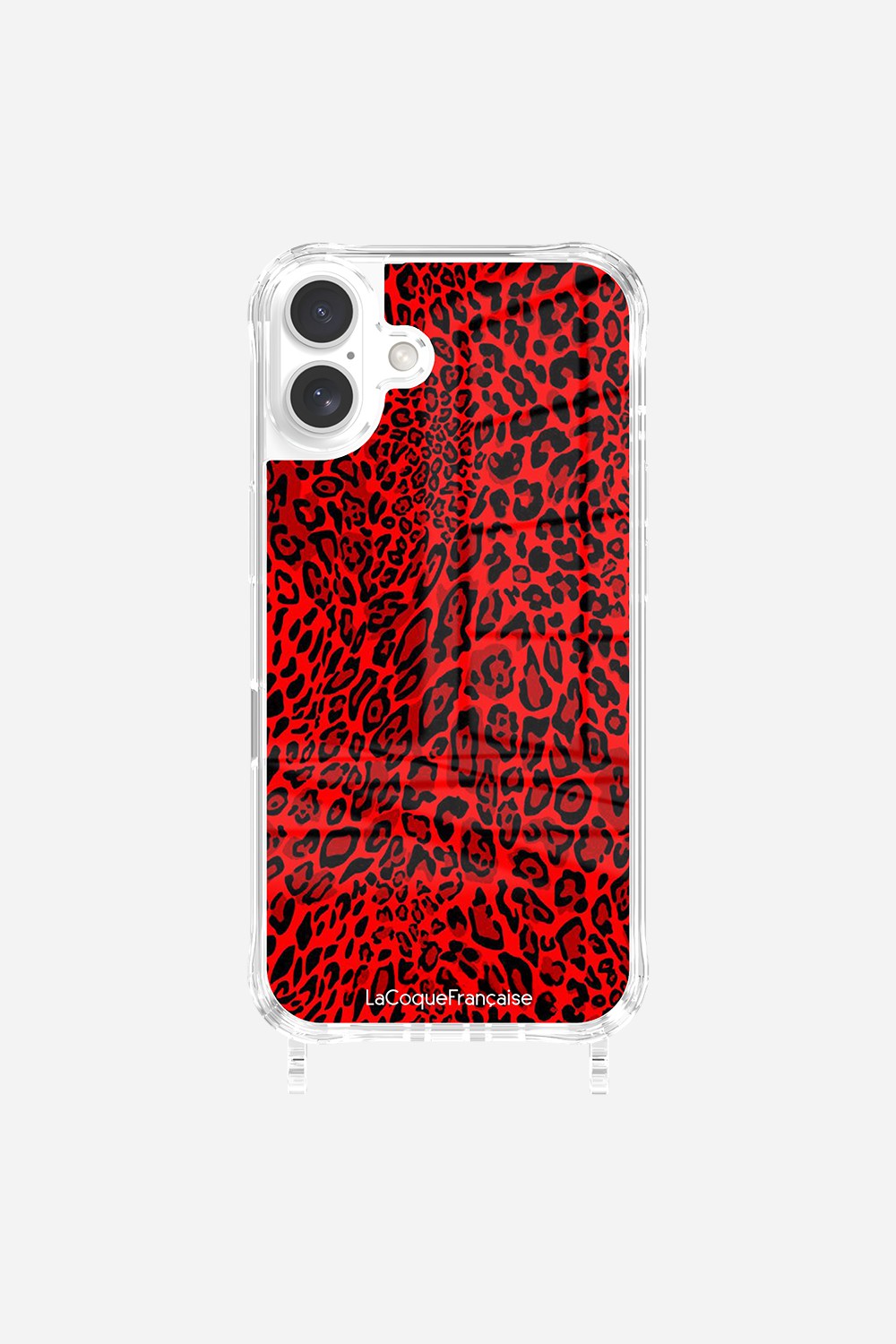 Ring Case Custom Print Leopard Red