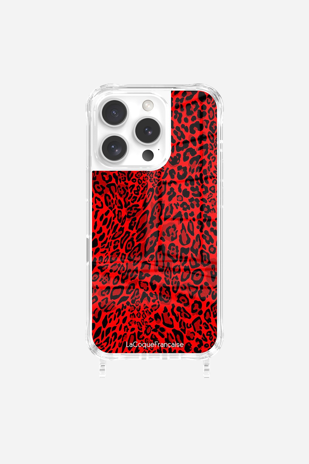 Leopard Red Custom Print Rings Case