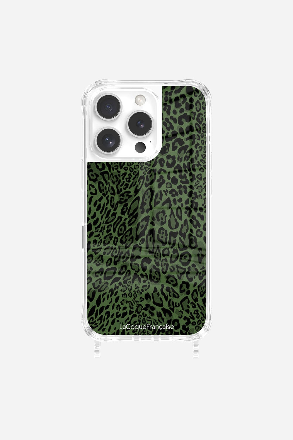 Green Leopard Print Ring Case