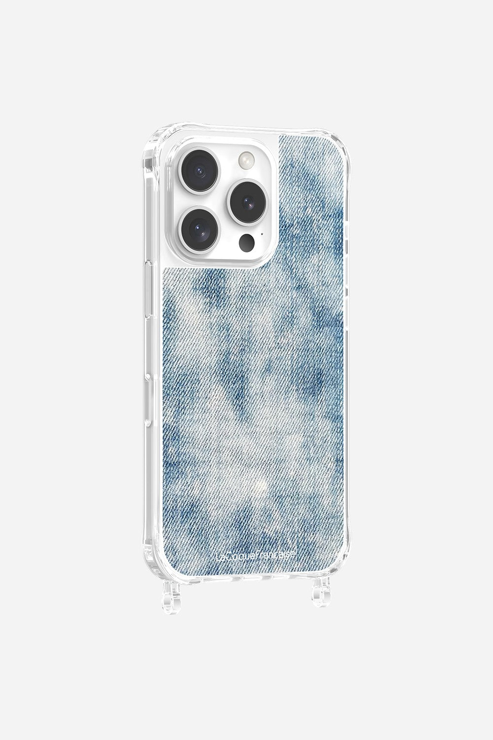 Coque Anneaux Imprimee Jean Bleu